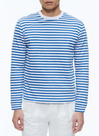 T-shirt rayé à manches longues - Ceruleen