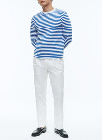 T-shirt rayé à manches longues - Ceruleen