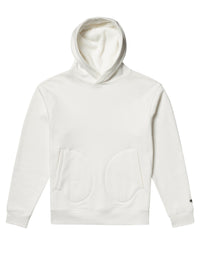 Sweat à capuche à poches - Blanc
