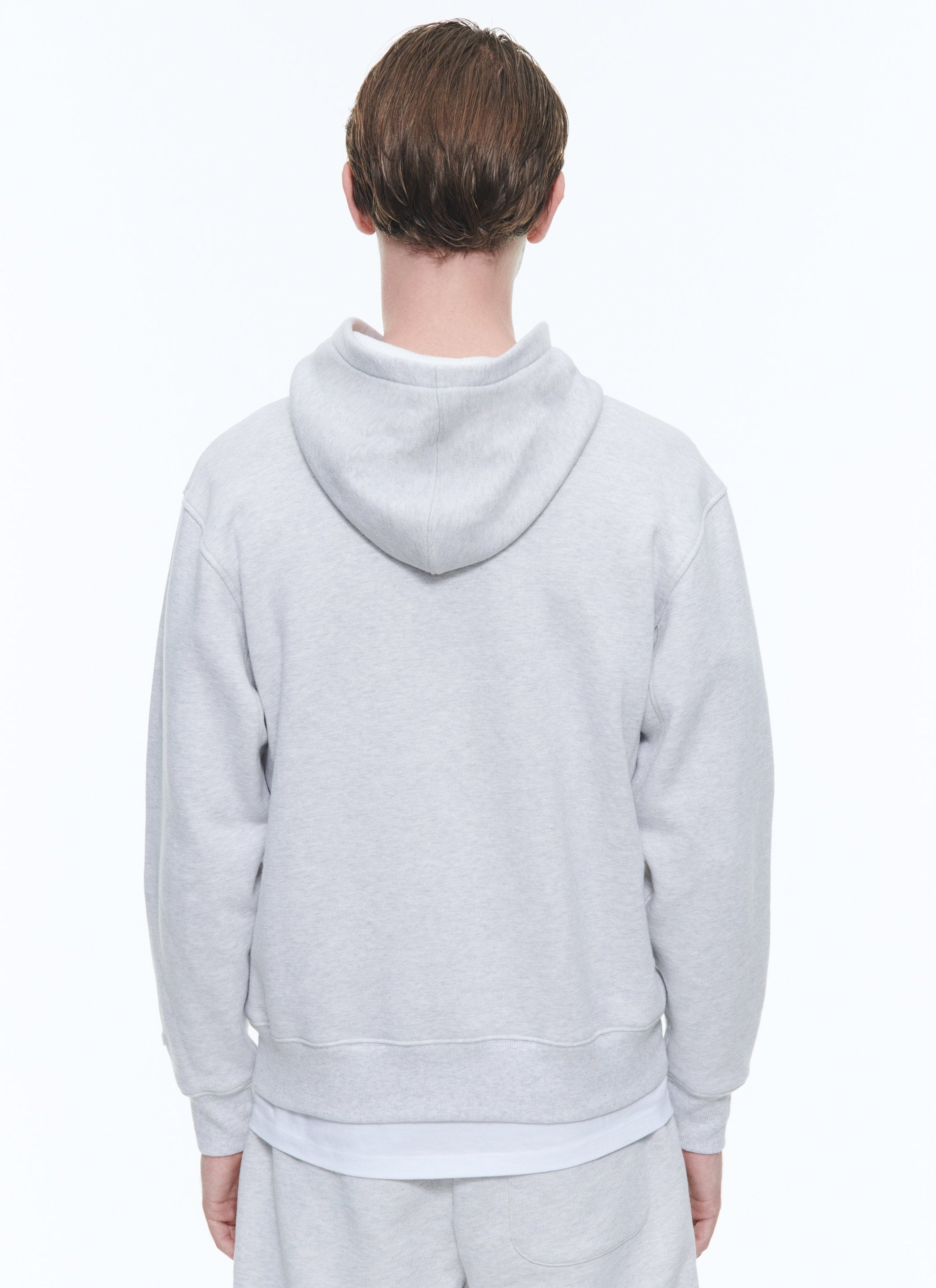 Pocket hoodie - Heather Grey