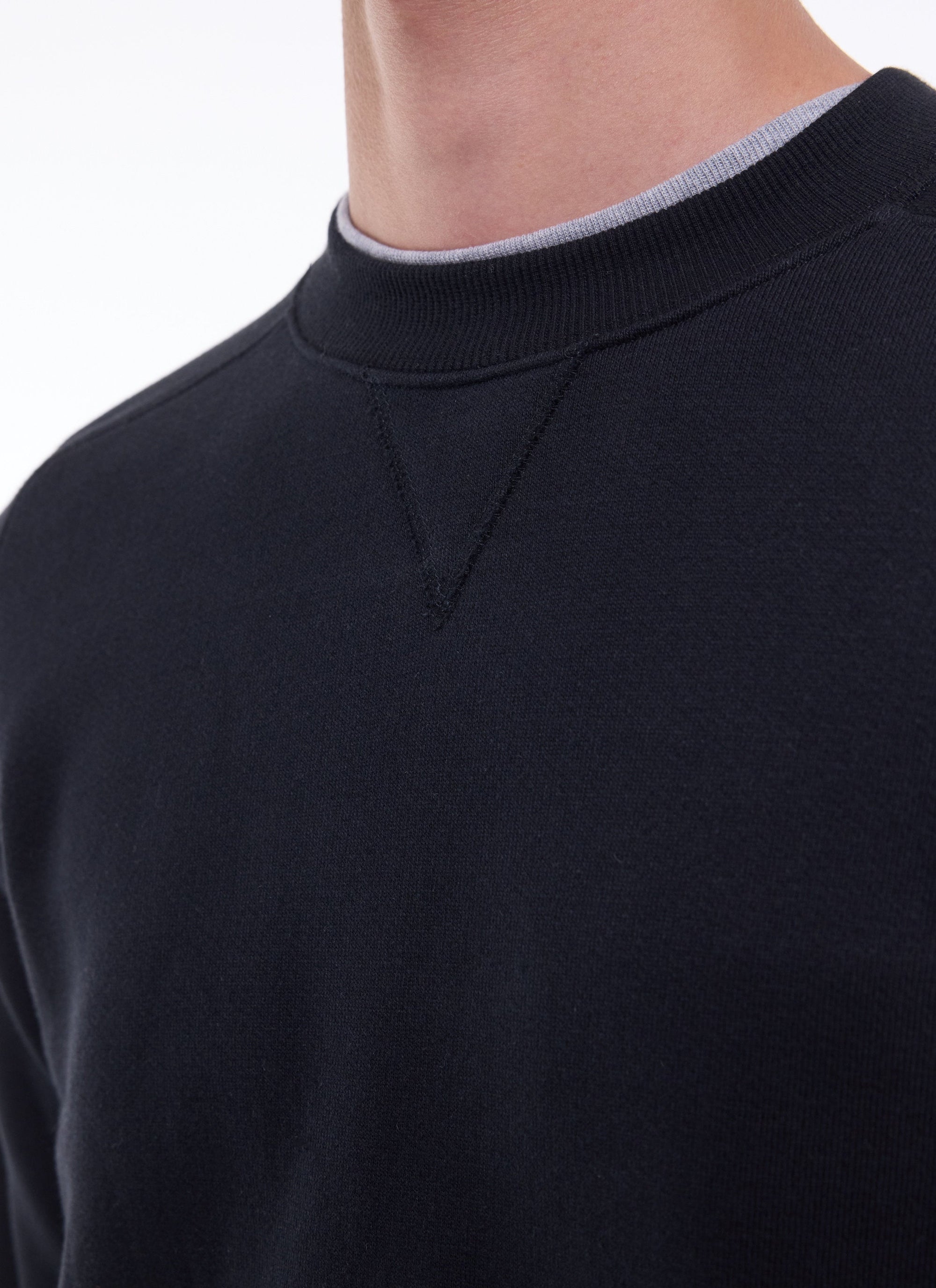 Sweatshirt with logo - Black