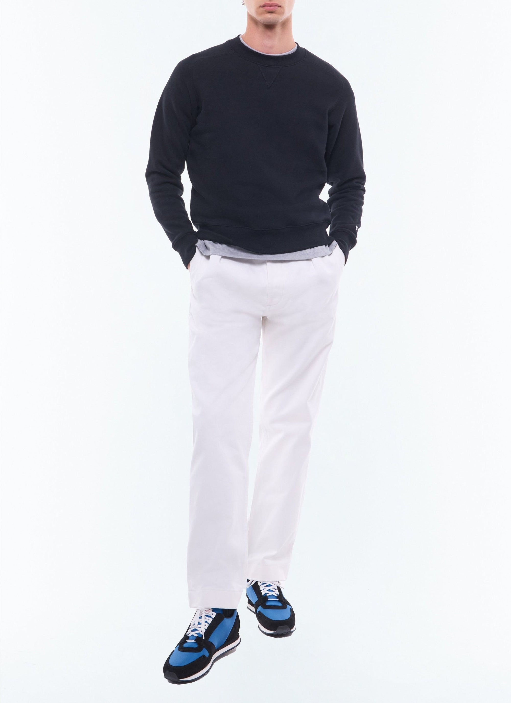 Sweatshirt with logo - Black