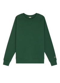 Round-neck cotton jersey sweatshirt - Green