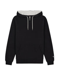 Round-neck cotton jersey sweatshirt - Black