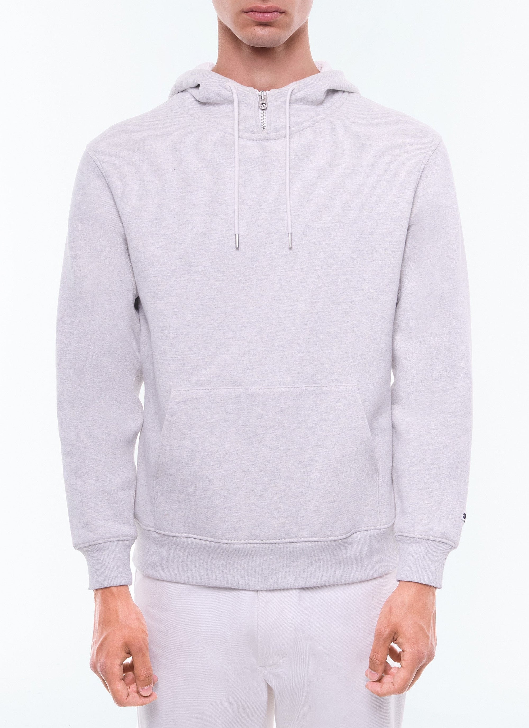 Honeycomb hoodie - Heather Grey