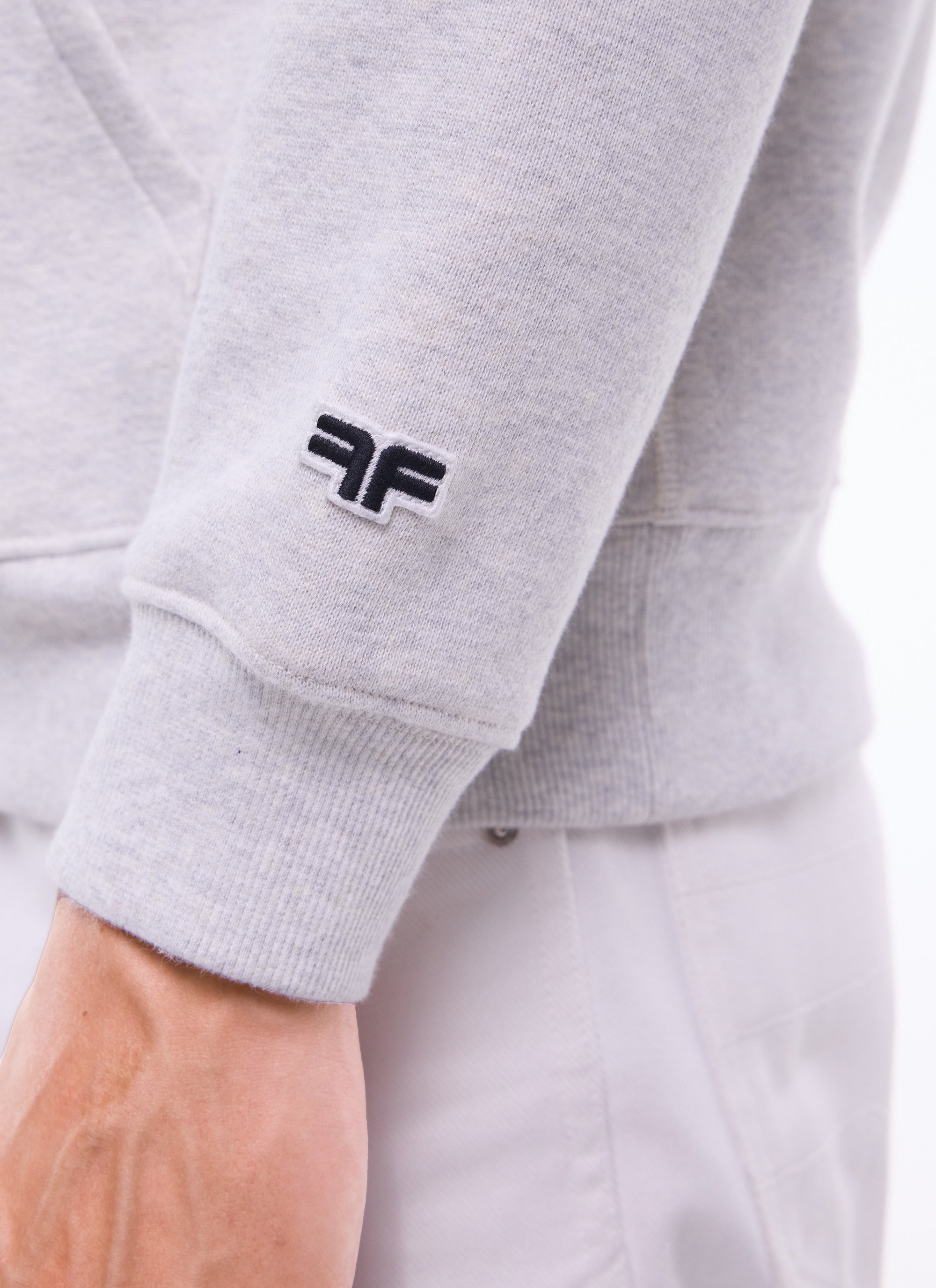 Honeycomb hoodie - Heather Grey
