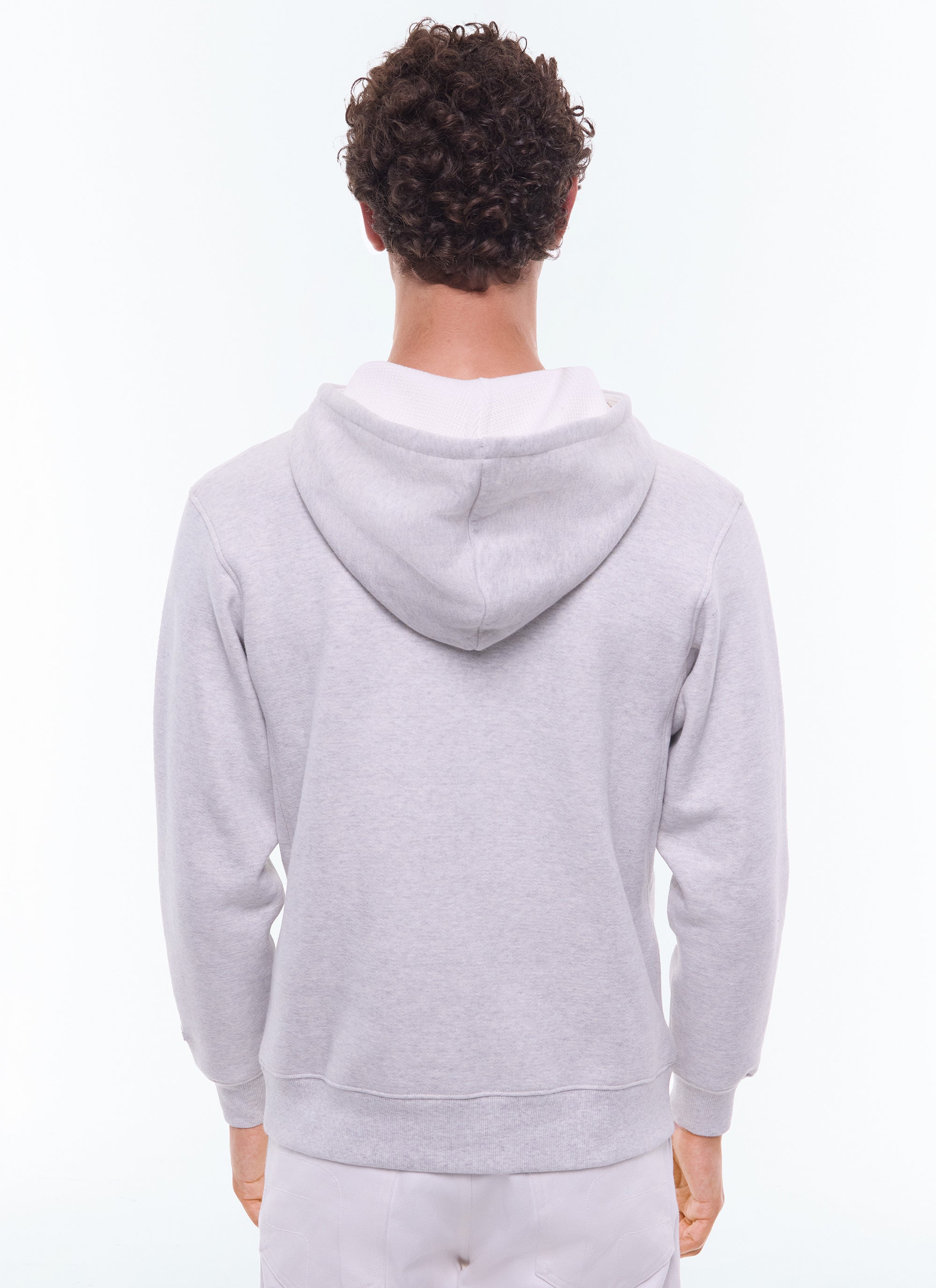 Honeycomb hoodie - Heather Grey