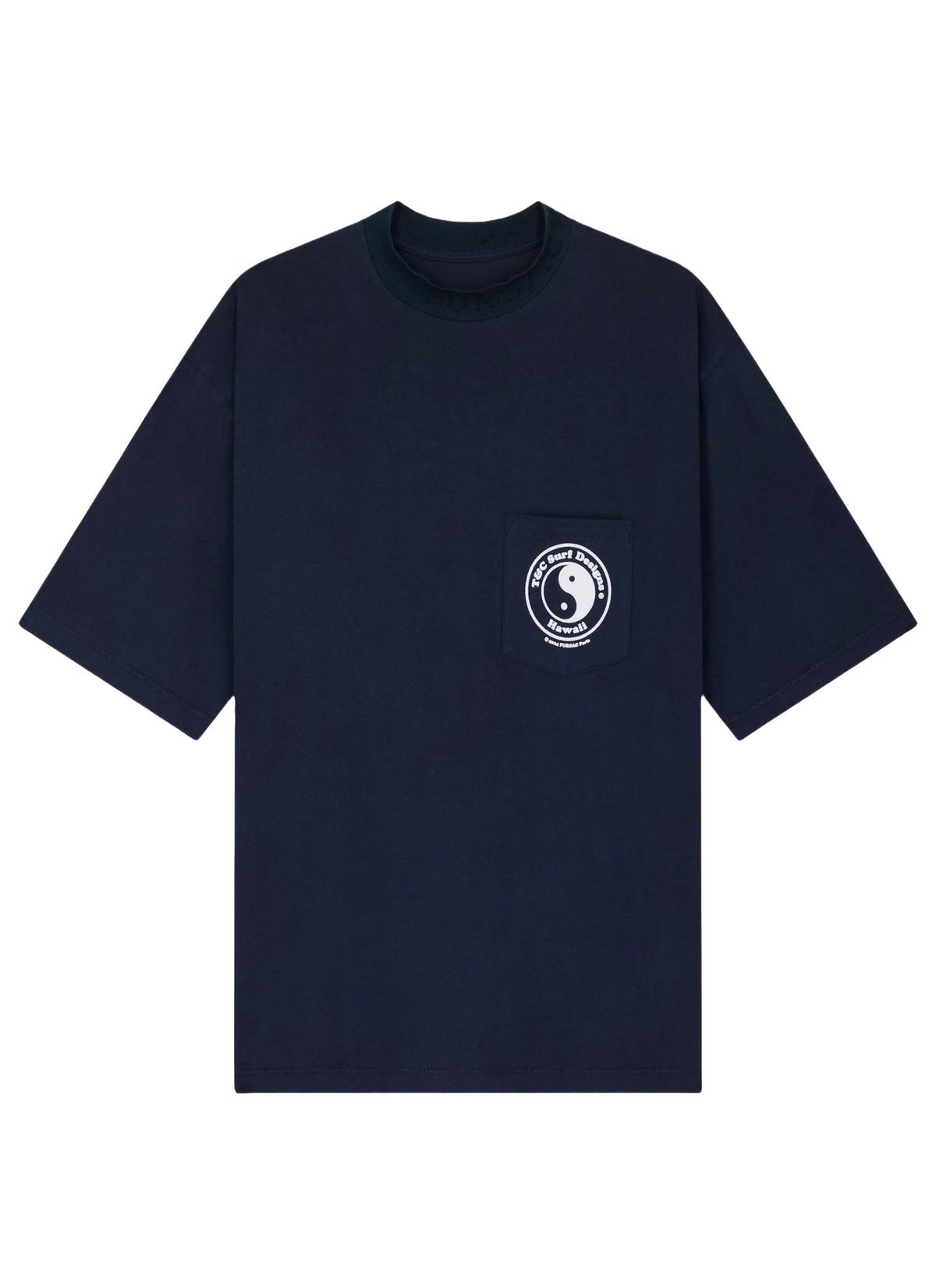 T-shirt coton Fursac x T&C surf design - Marine