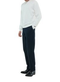 Sweatshirt en jersey de coton - Blanc