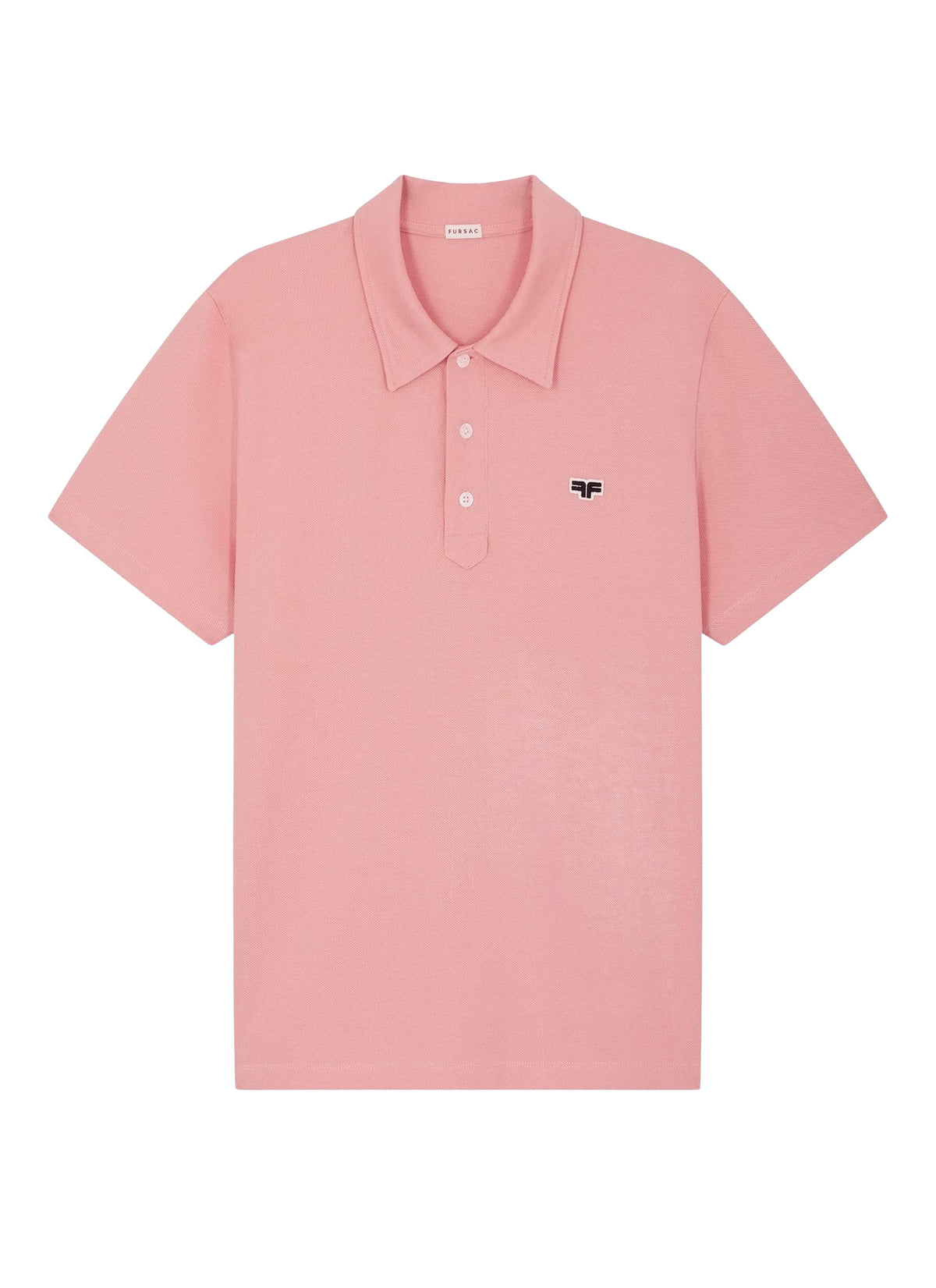 Polo en piqué de coton - Rose