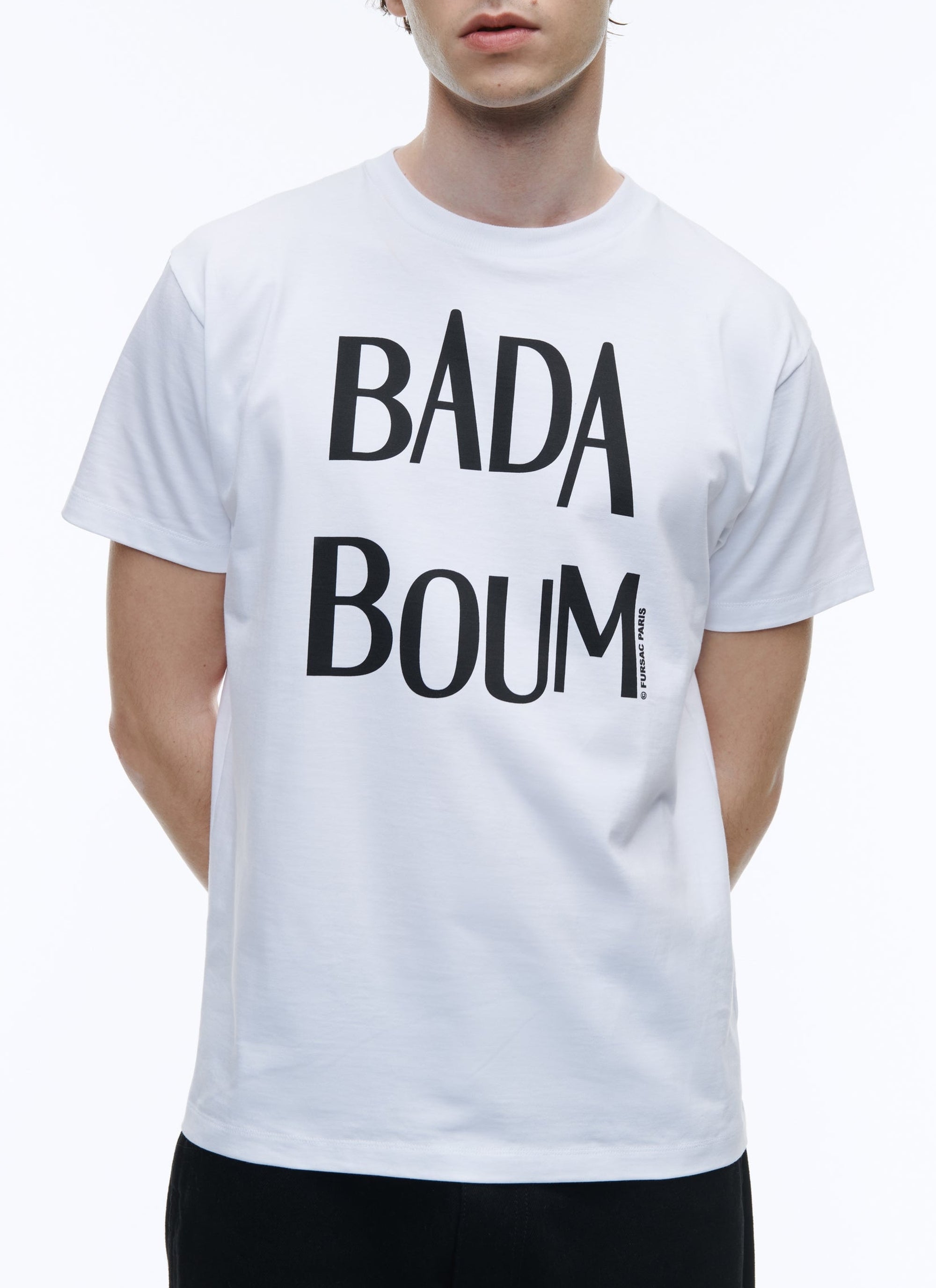 Badaboum printed T-shirt - White