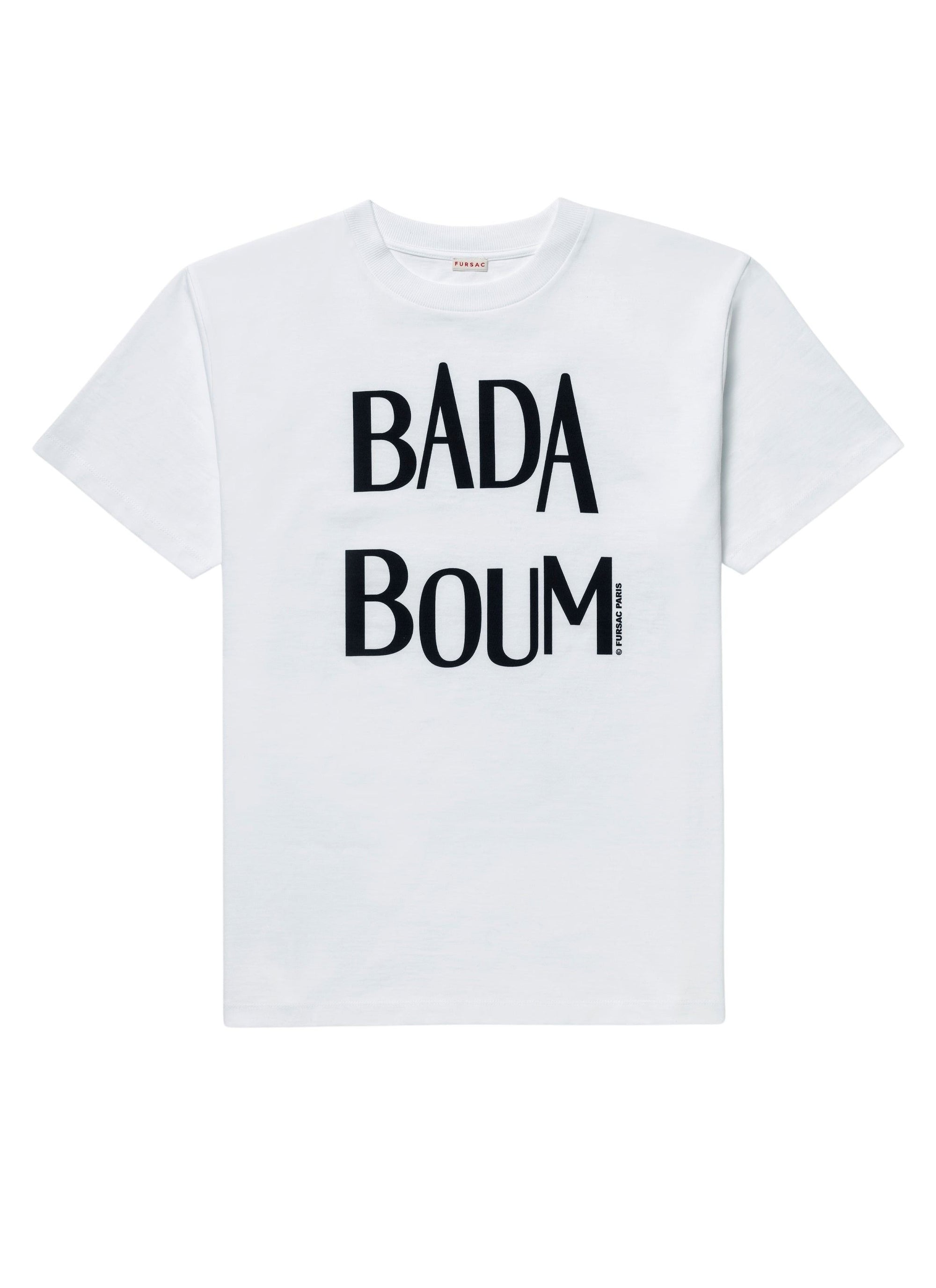 Badaboum printed T-shirt - White