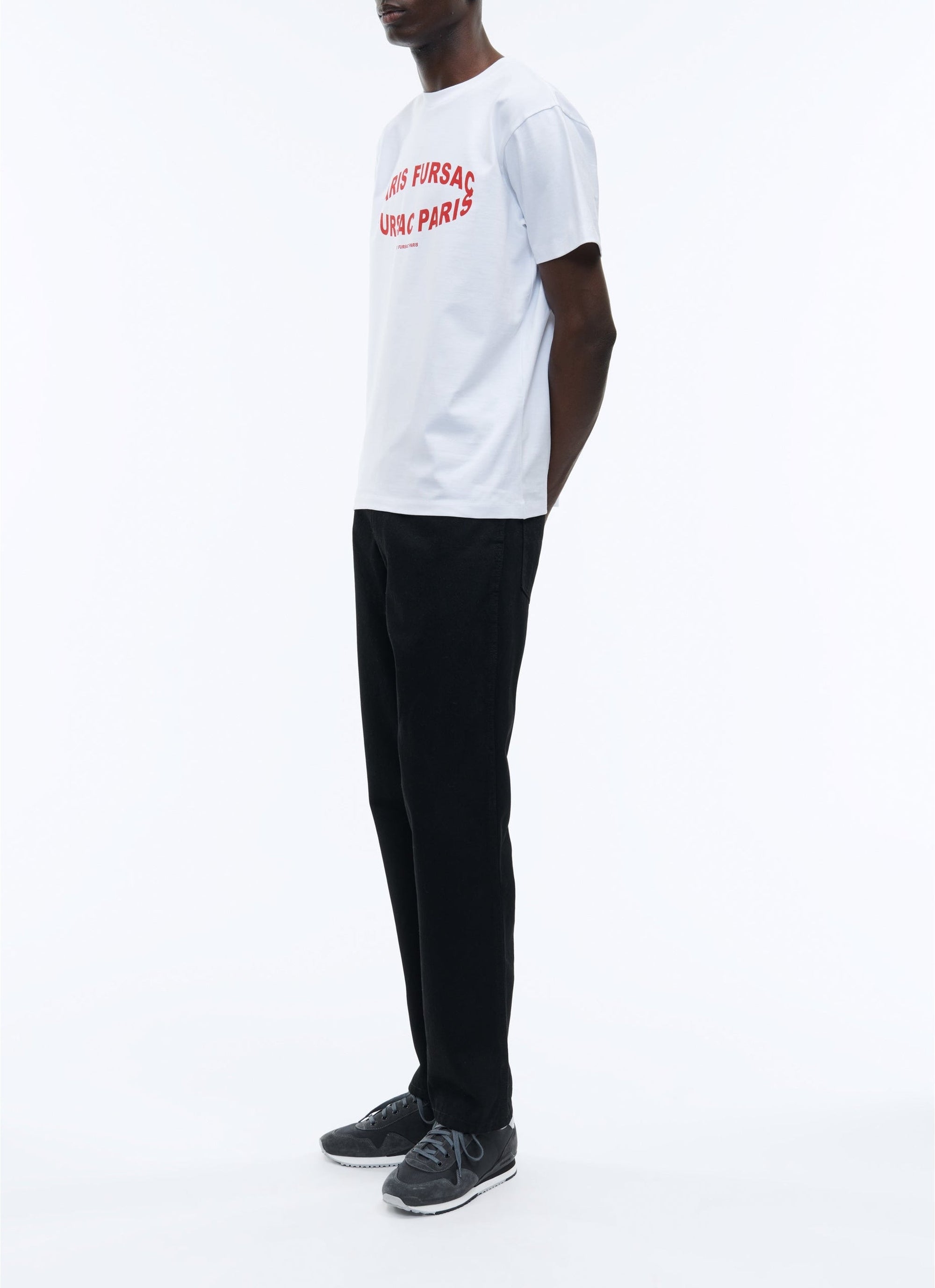 T-shirt imprimé Ellipse - Blanc