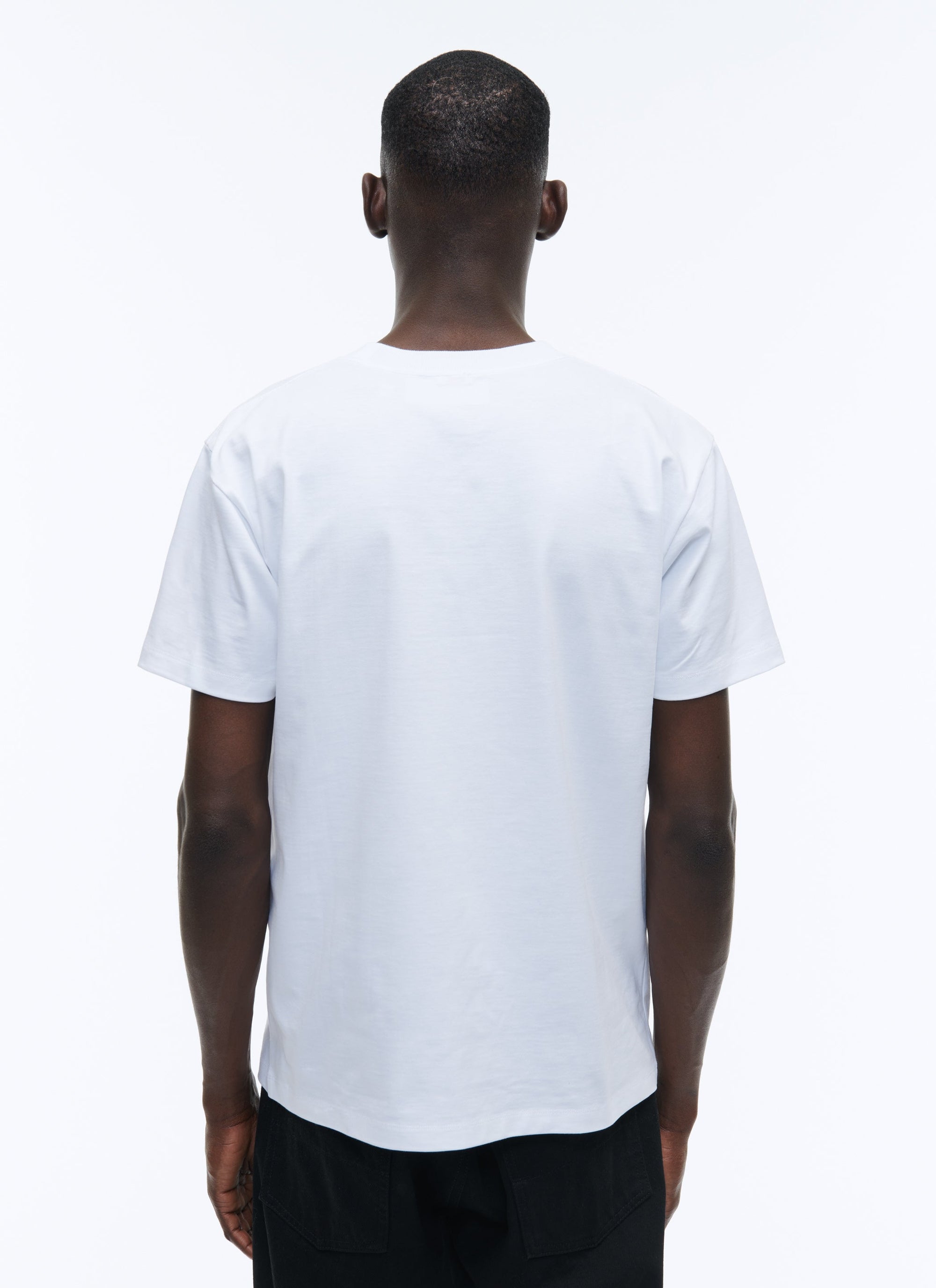 T-shirt imprimé Ellipse - Blanc