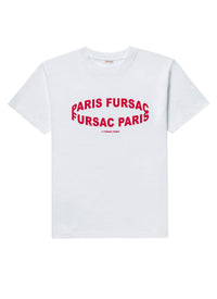 T-shirt imprimé Ellipse - Blanc