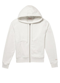 Hoodie with logo - Ecru