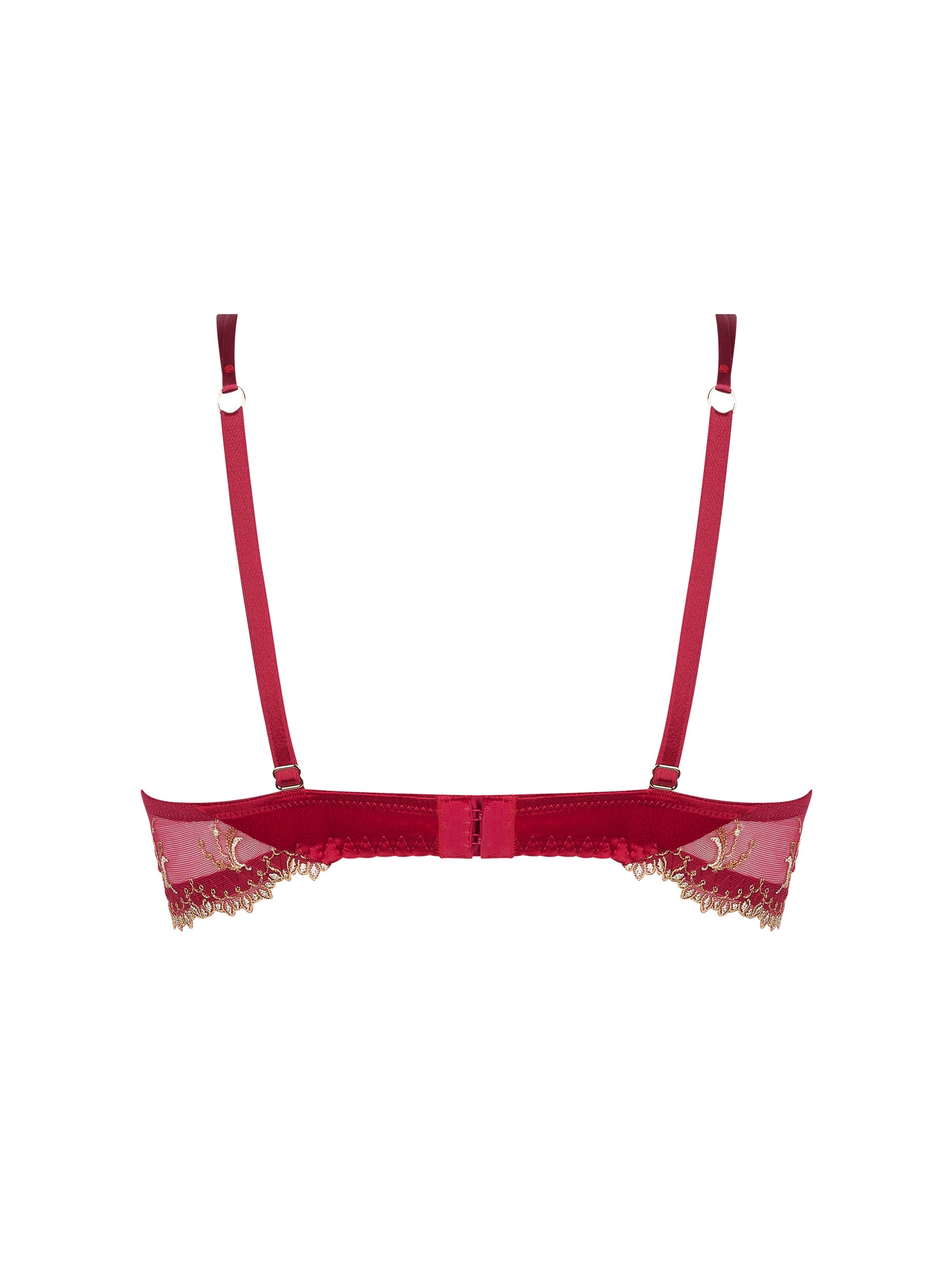 Éblouissante Icône balconet Bra - Ruby Gold