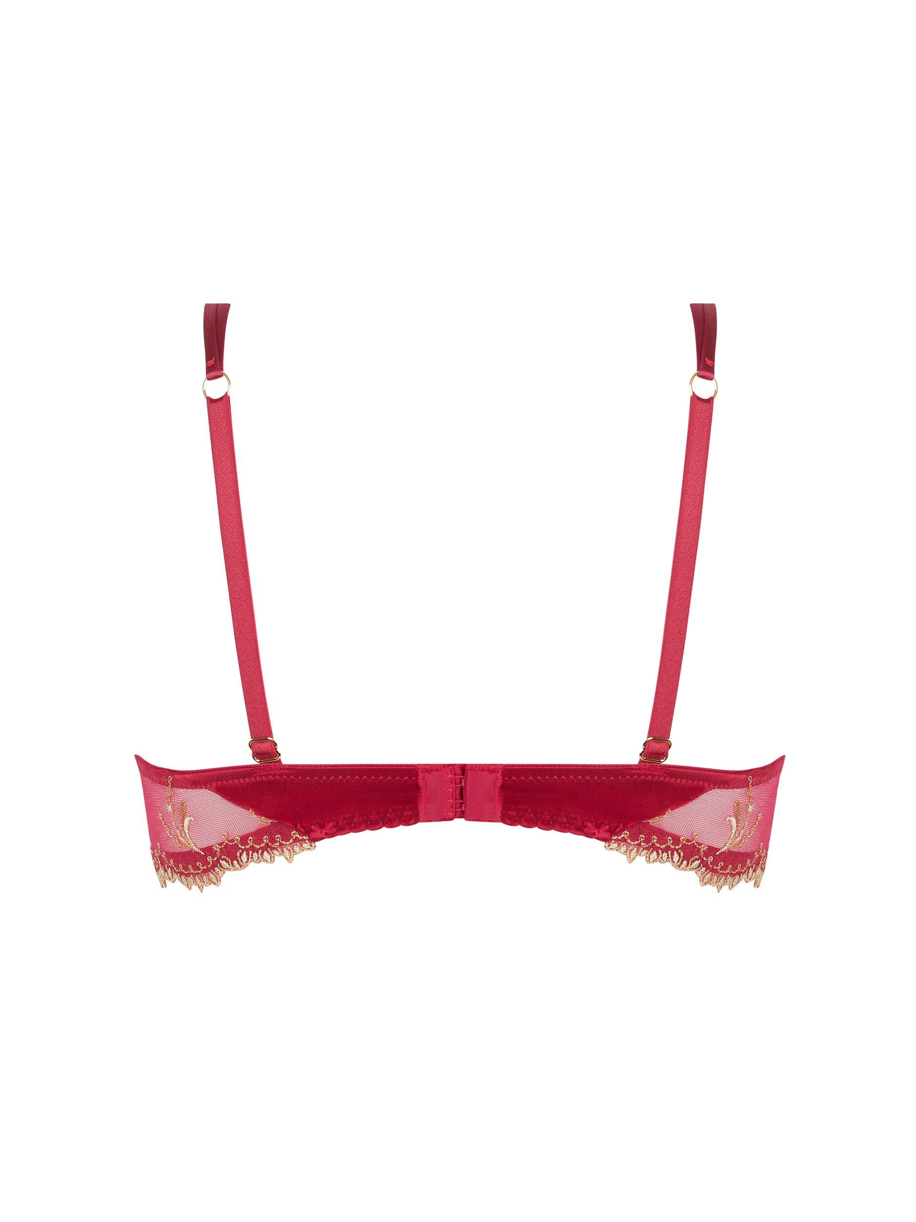 Éblouissante Icône balconet Bra - Ruby Gold