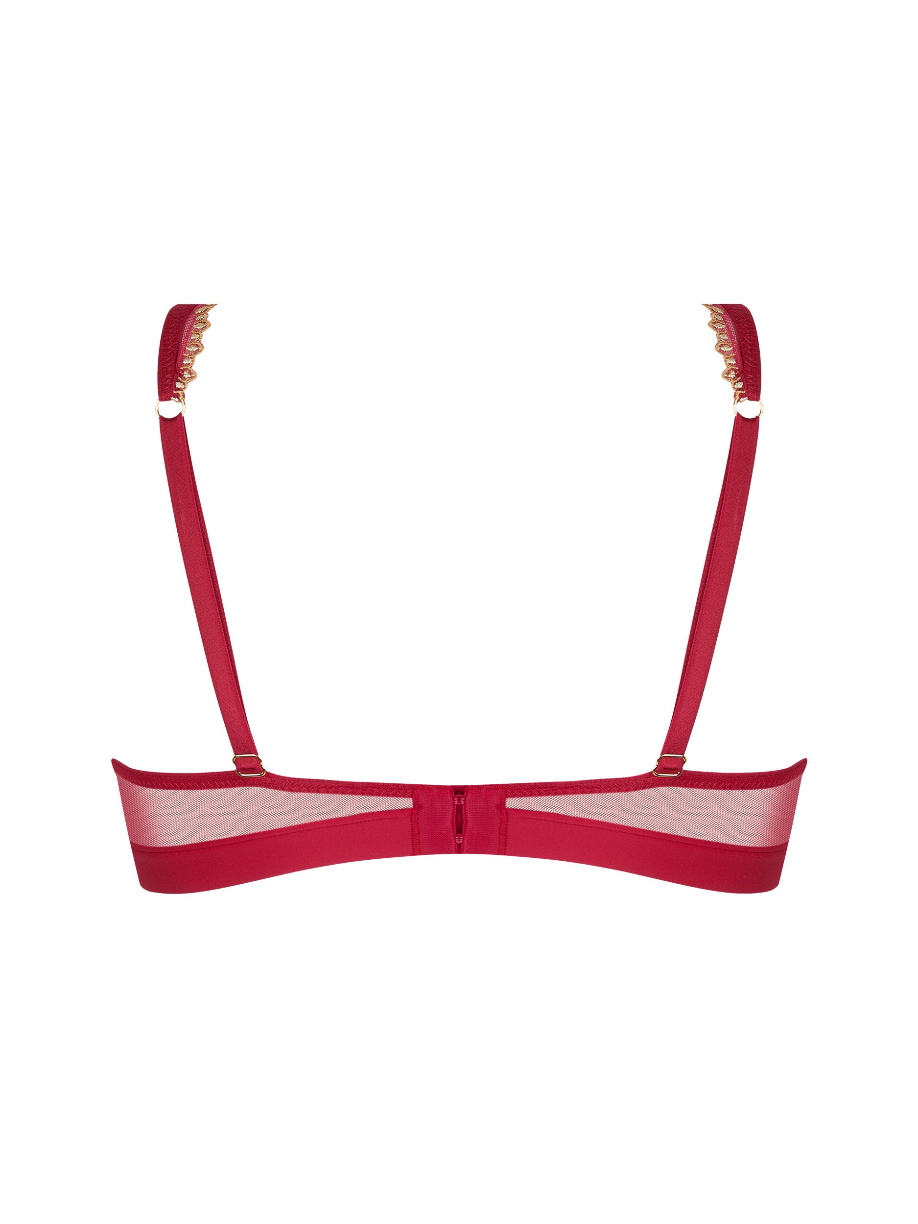 Soutien-gorge triangle Éblouissante Icône - Or Rubis
