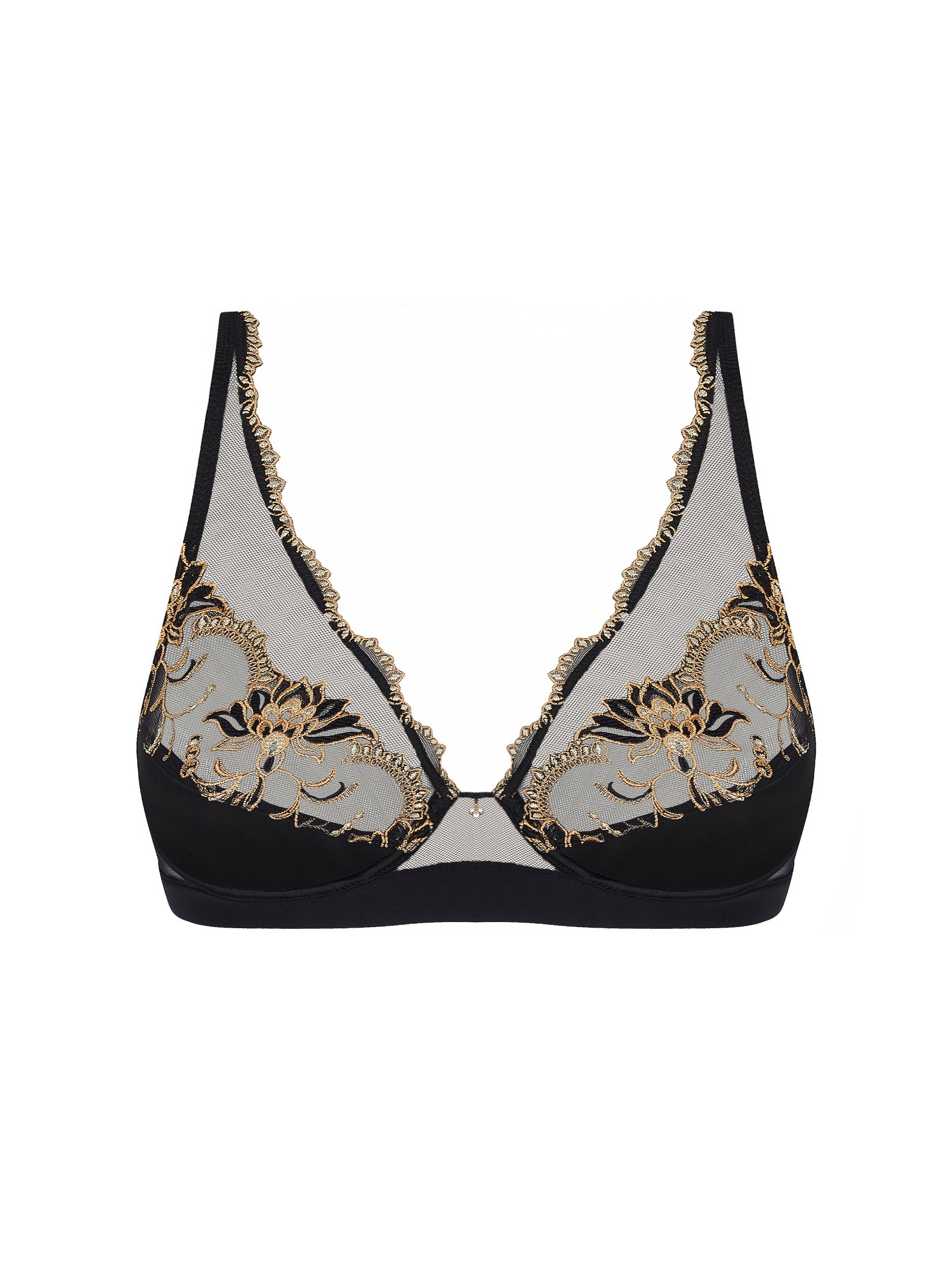 Éblouissante Icône triangle bra - Night Gold