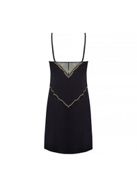 Éblouissante Icône Silk Babydoll - Nuit Gold