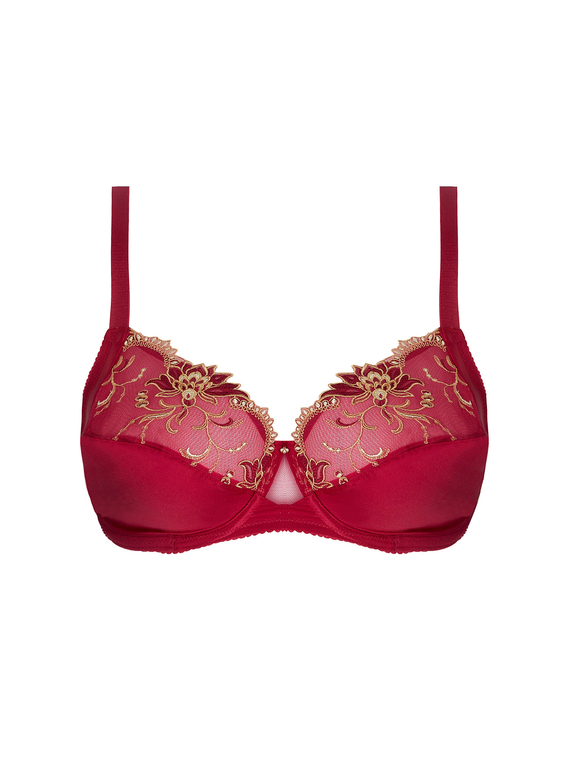 Éblouissante Icône balconet Bra - Ruby Gold