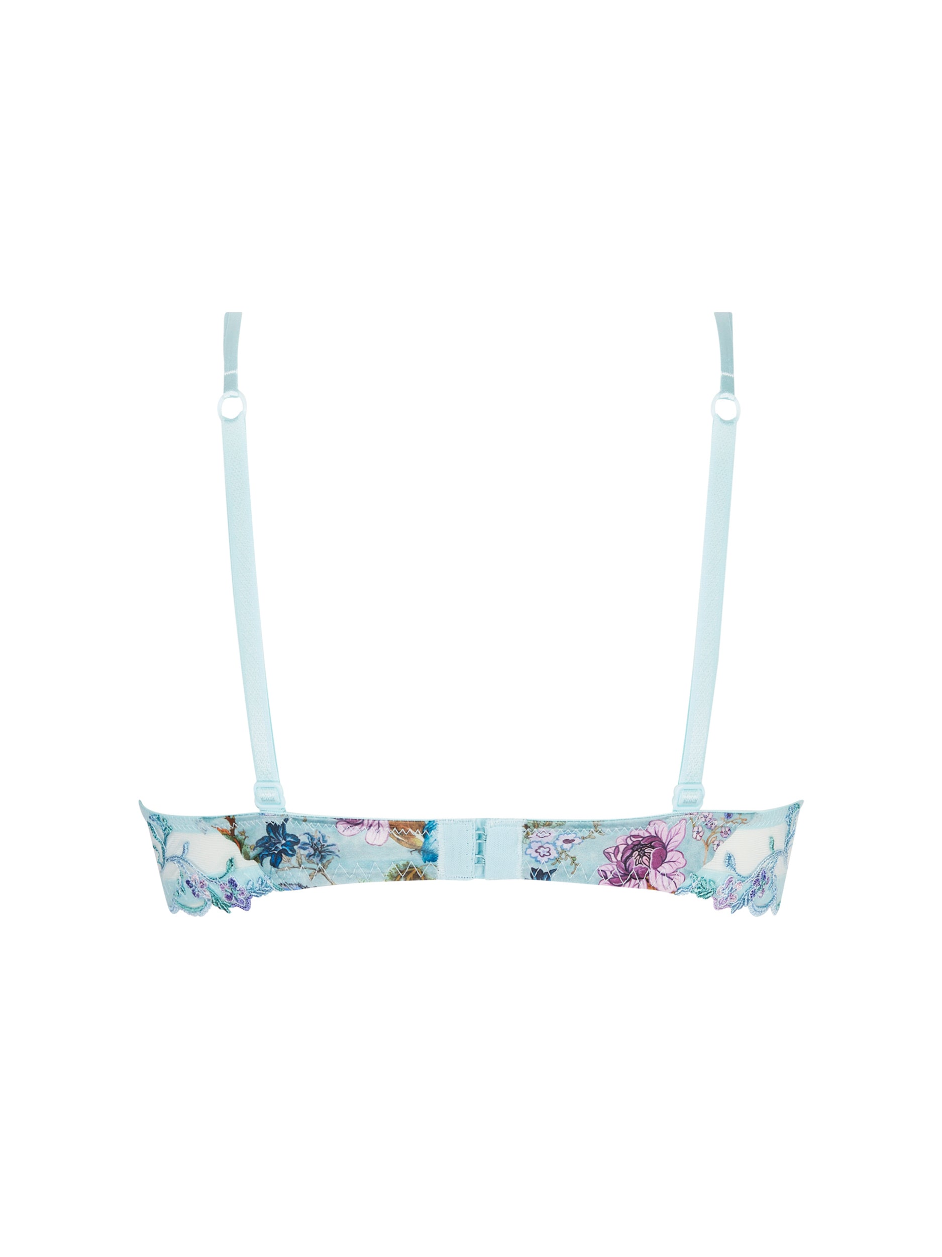 Rêve en Fleurs printed balconnet bra - Rêve Opale