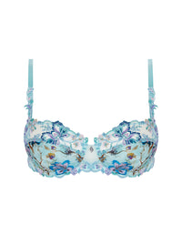 Rêve en Fleurs printed balconnet bra - Rêve Opale