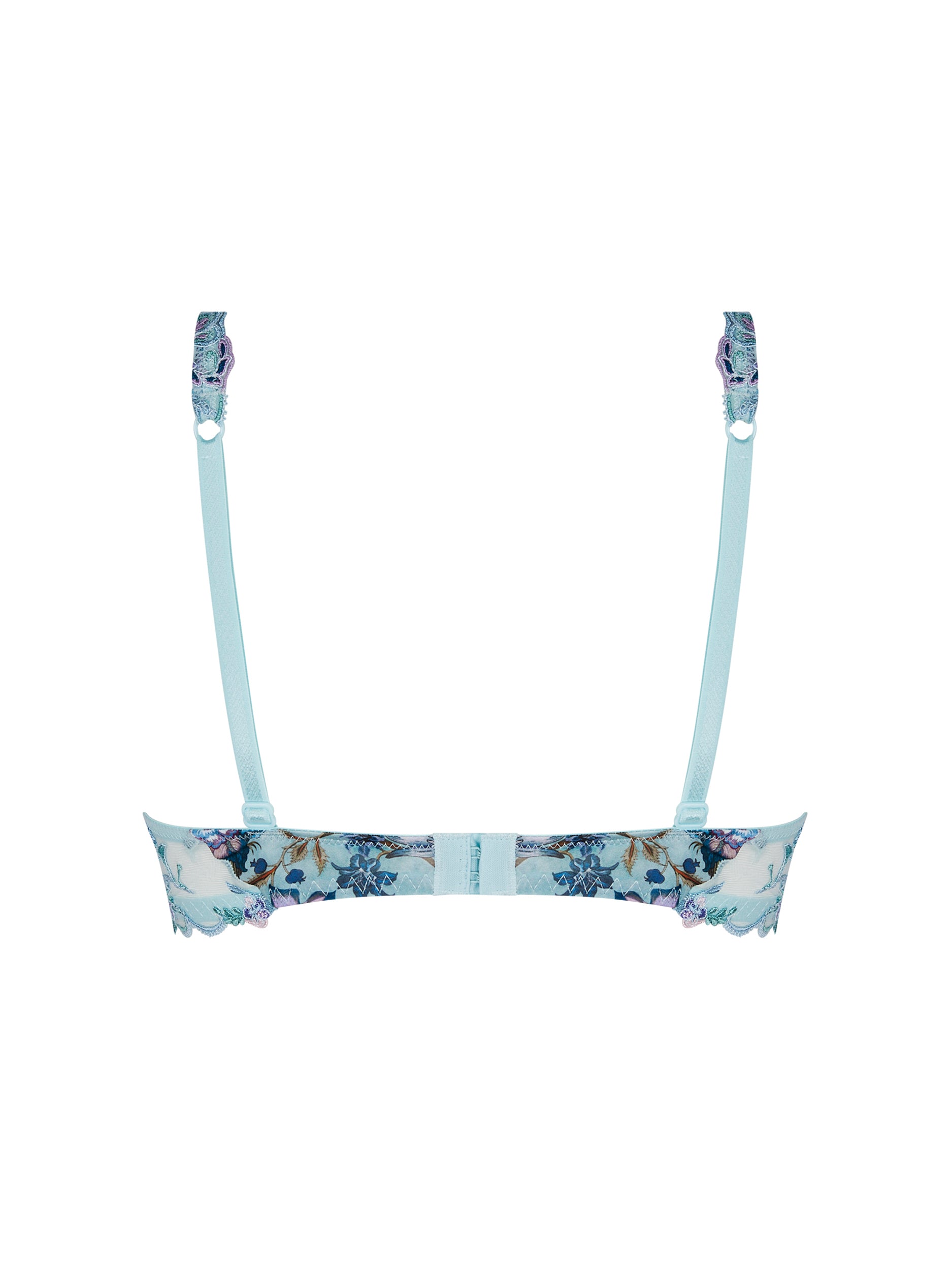 Rêve en Fleurs printed triangle bra - Rêve Opale