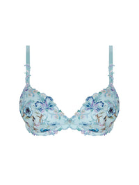 Rêve en Fleurs printed triangle bra - Rêve Opale