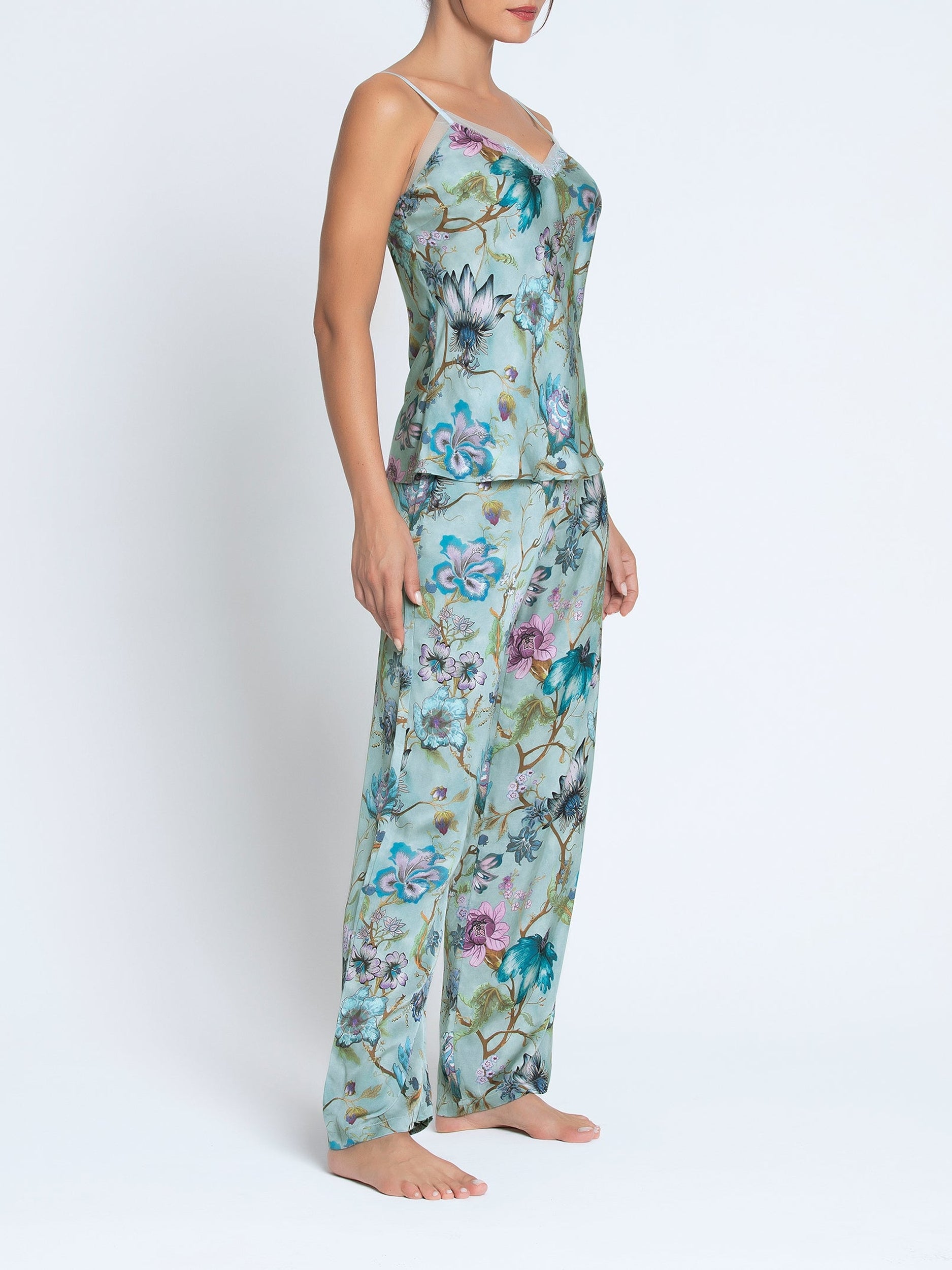 Pantalon Rêve en Fleurs imprimé - Rêve Opale