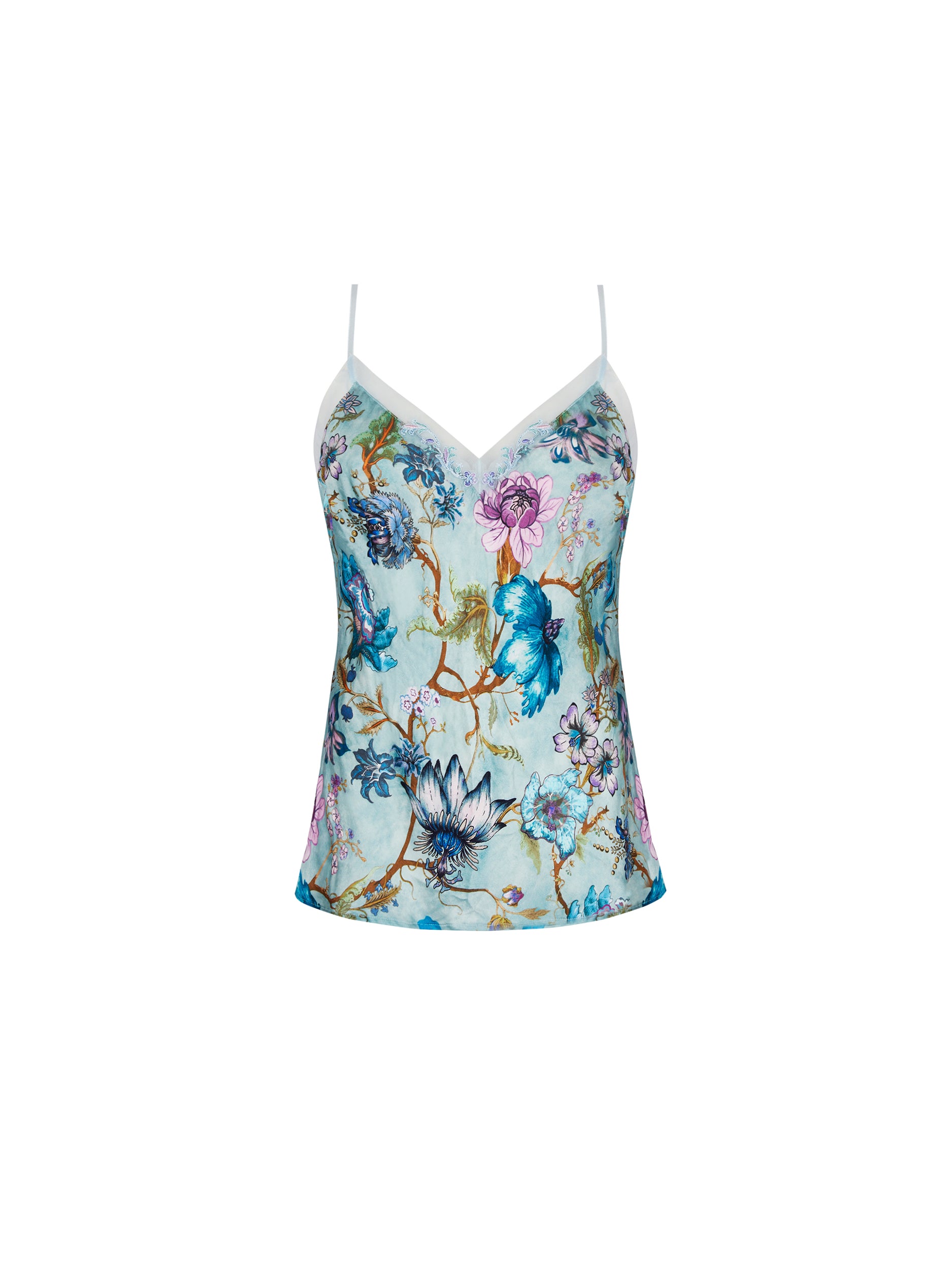 Rêve en Fleurs print camisole - Rêve Opale