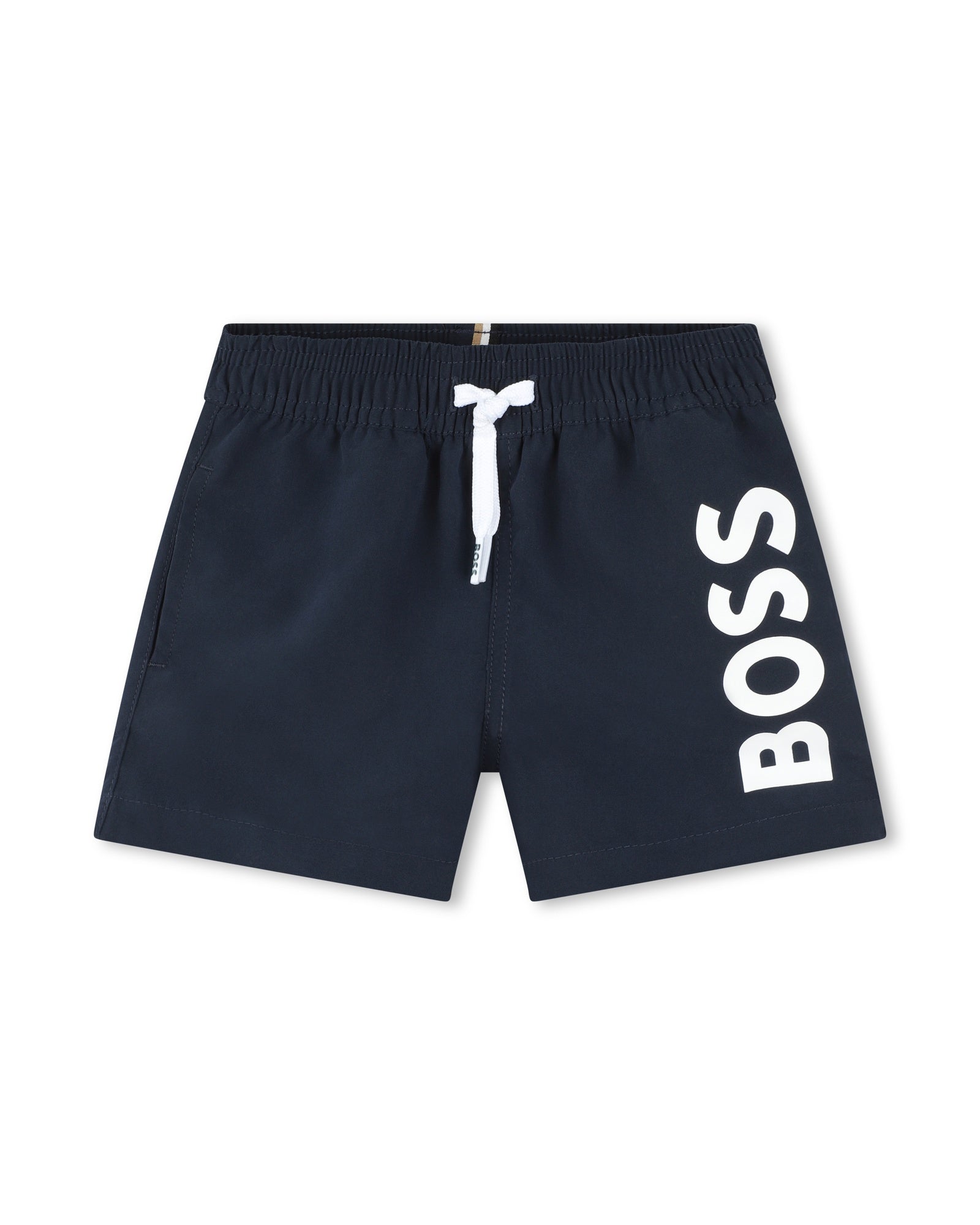 Elasticated waist swim shorts - Cargo Blue