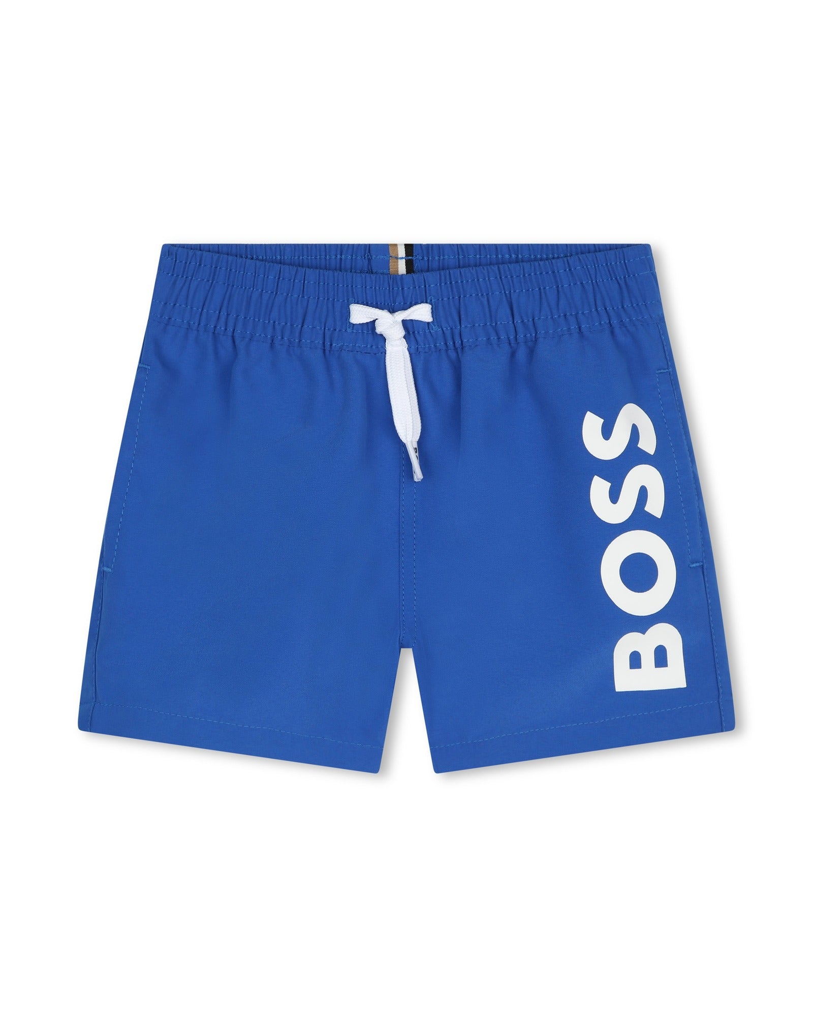 Elasticated waist swim shorts - Bright Blue