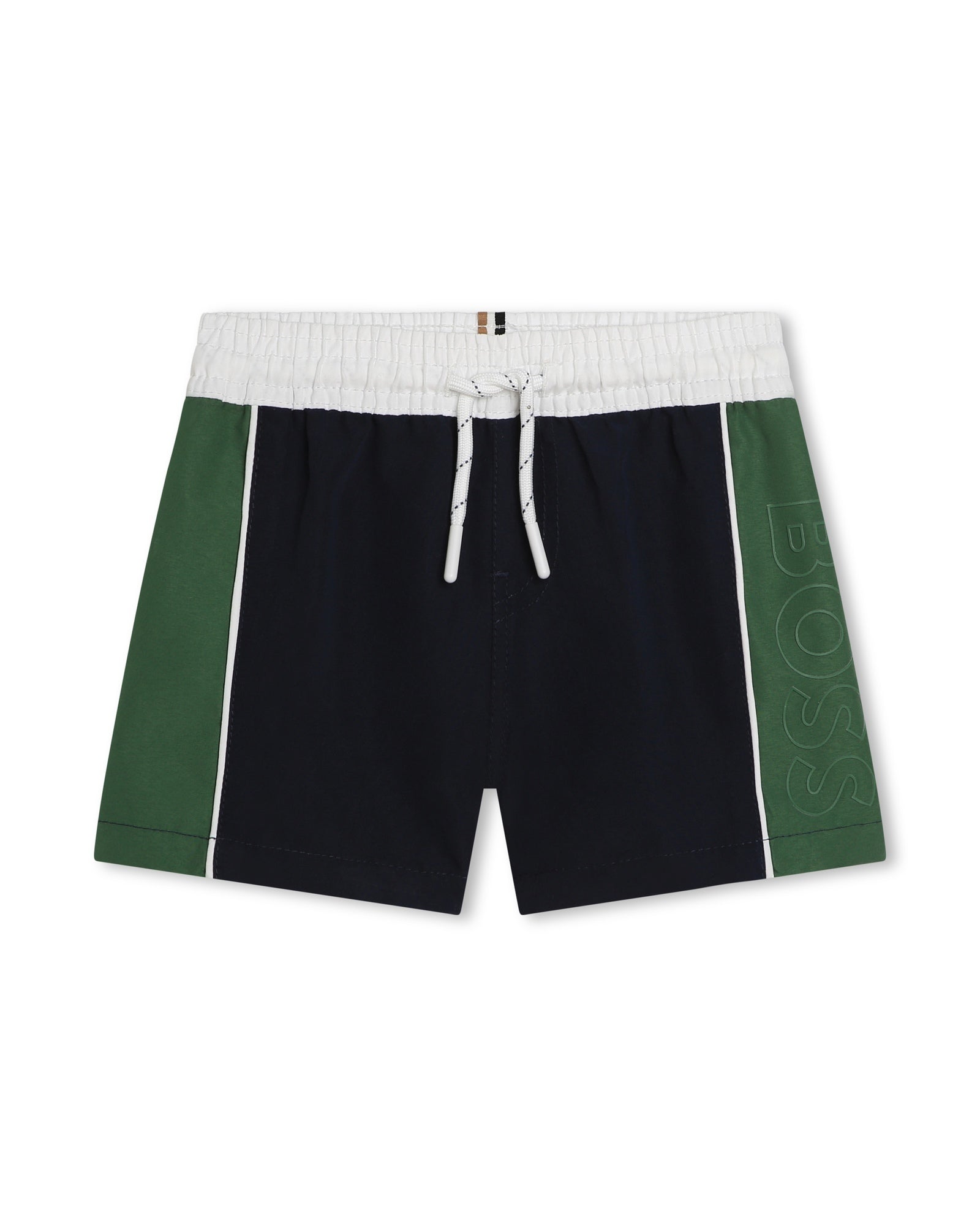 Printed swim shorts - Cargo Blue