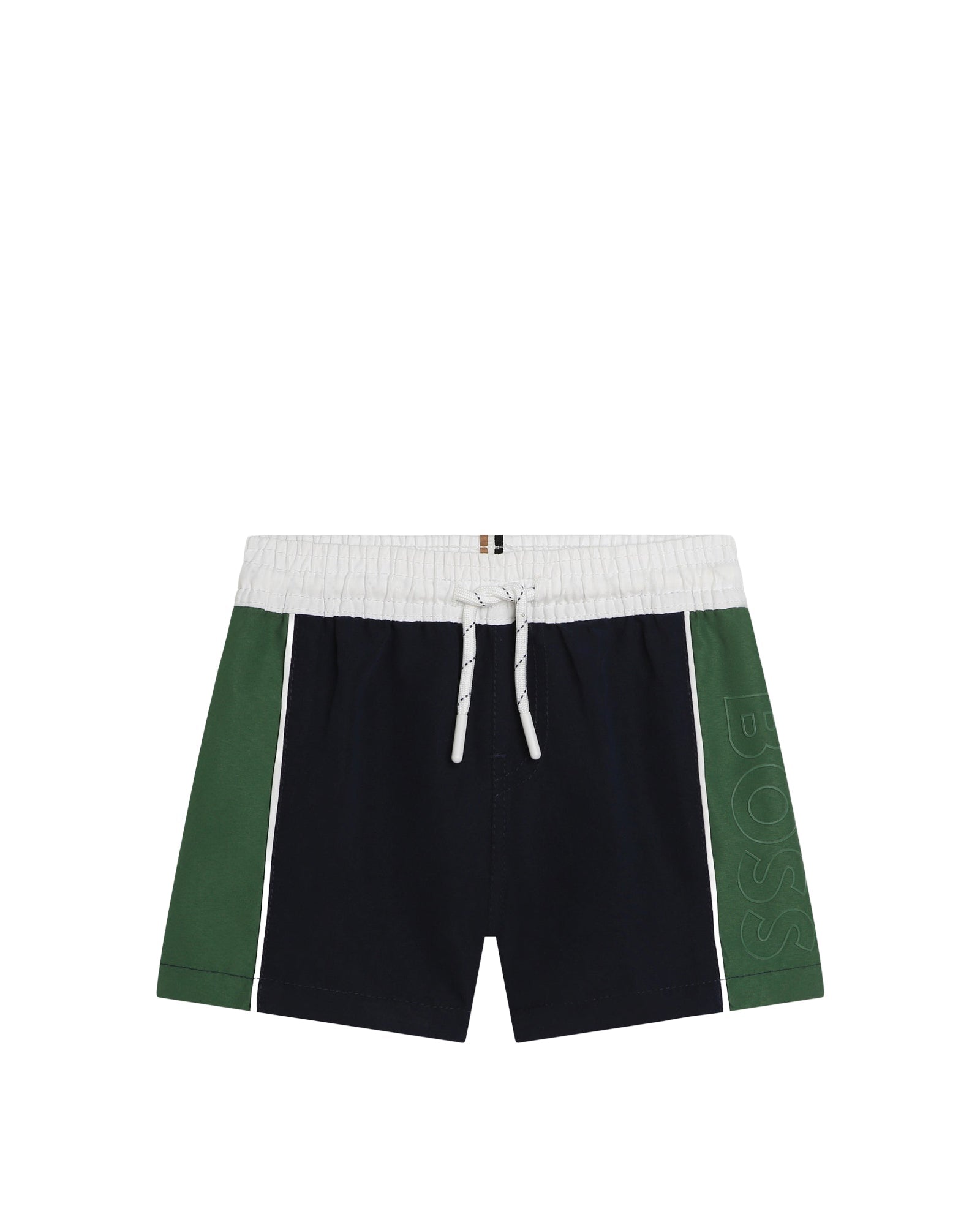 Short de bain à imprimé - Bleu Cargo