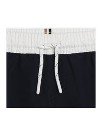 Printed swim shorts - Cargo Blue