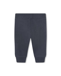 Pantalon à taille élastiquée - Bleu Cargo
