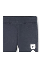 Pantalon à taille élastiquée - Bleu Cargo