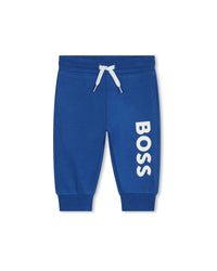 Pantalon à taille élastiquée - Bleu Vif