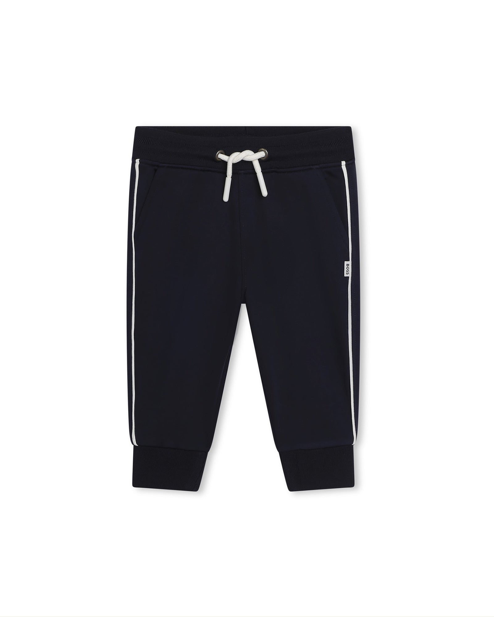 Pantalon à taille élastiquée - Bleu Cargo