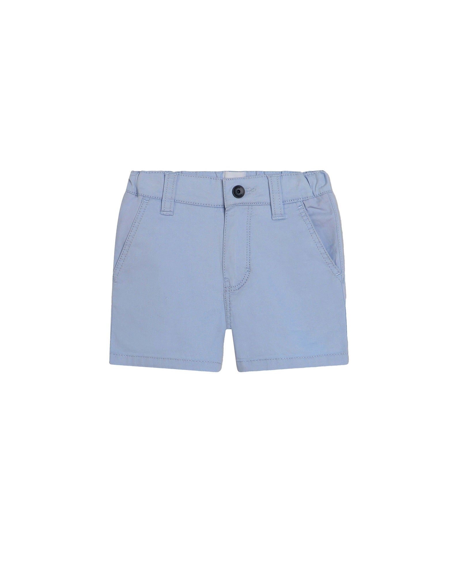 Bermuda en sergé - Bleu Oxford