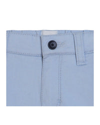Bermuda en sergé - Bleu Oxford