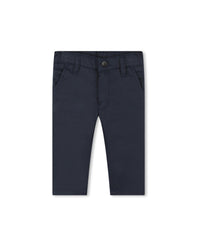 Pantalon en coton - Bleu Cargo