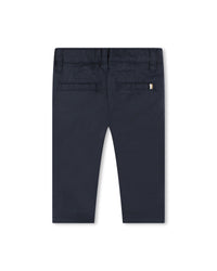 Pantalon en sergé - Bleu Cargo