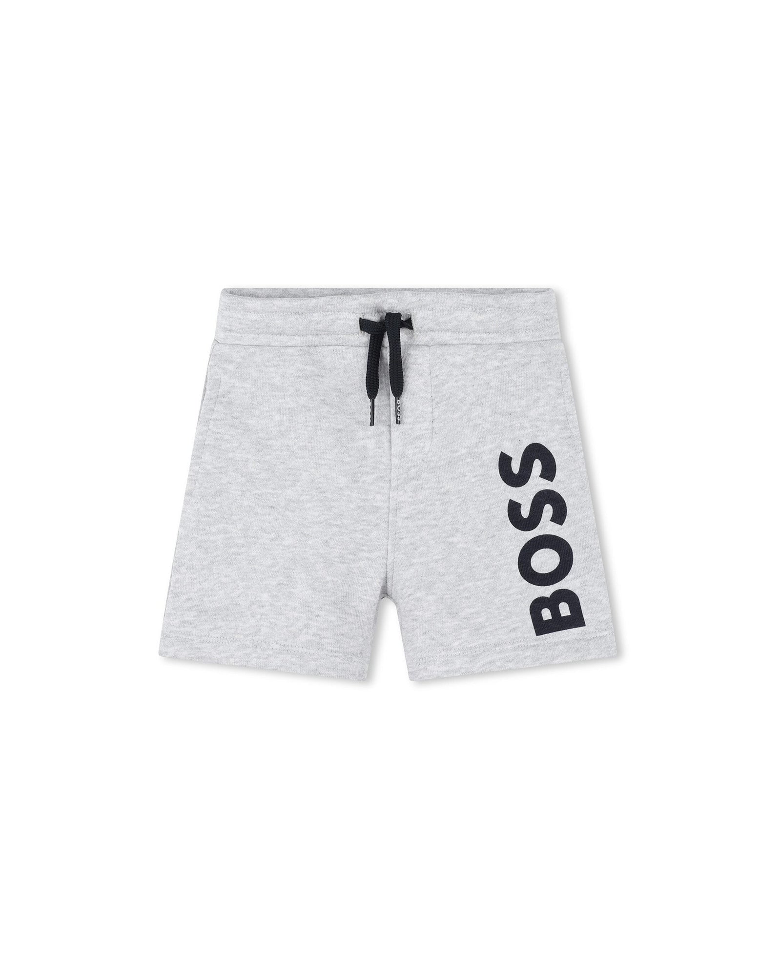 Bermuda de jogging en molleton - Gris Chiné