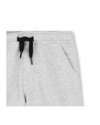 Bermuda de jogging en molleton - Gris Chiné