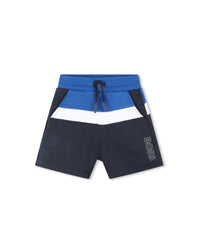 Bermuda en molleton - Bleu Cargo