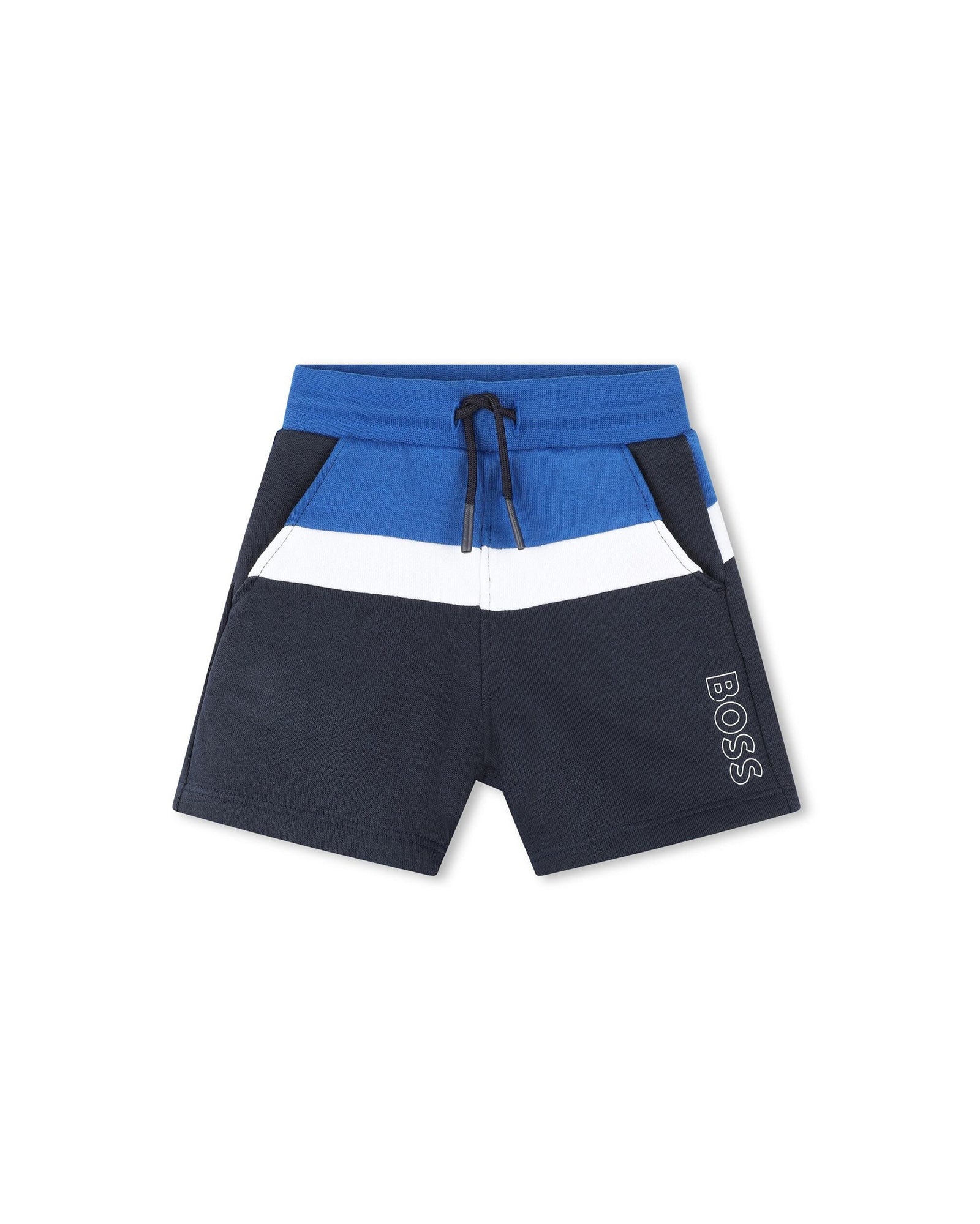 Bermuda en molleton - Bleu Cargo