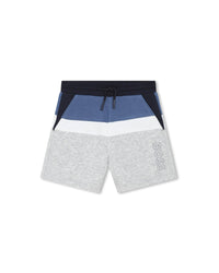 Bermuda en molleton - Gris Chiné